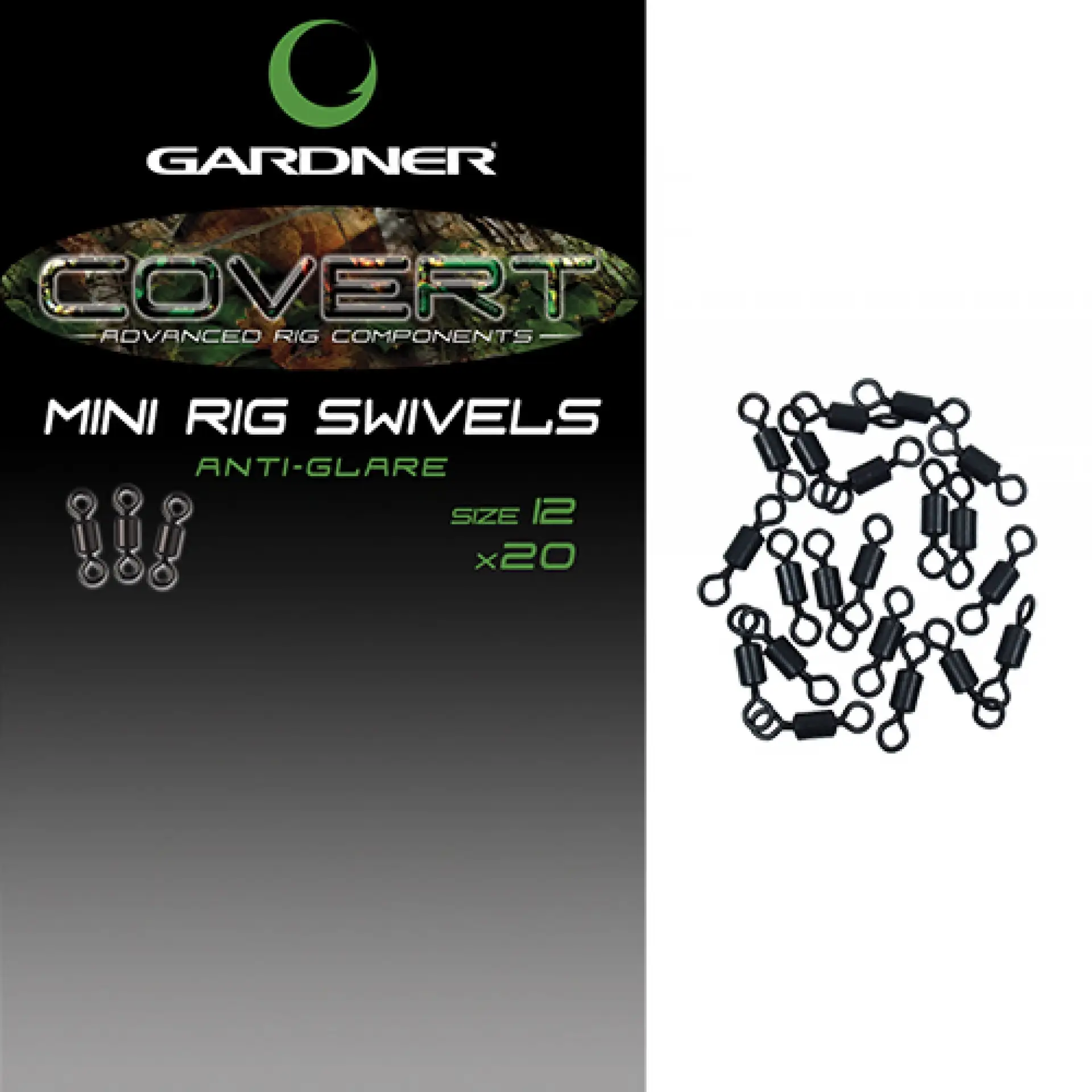 Gardner Covert Mini Rig Swivels 12