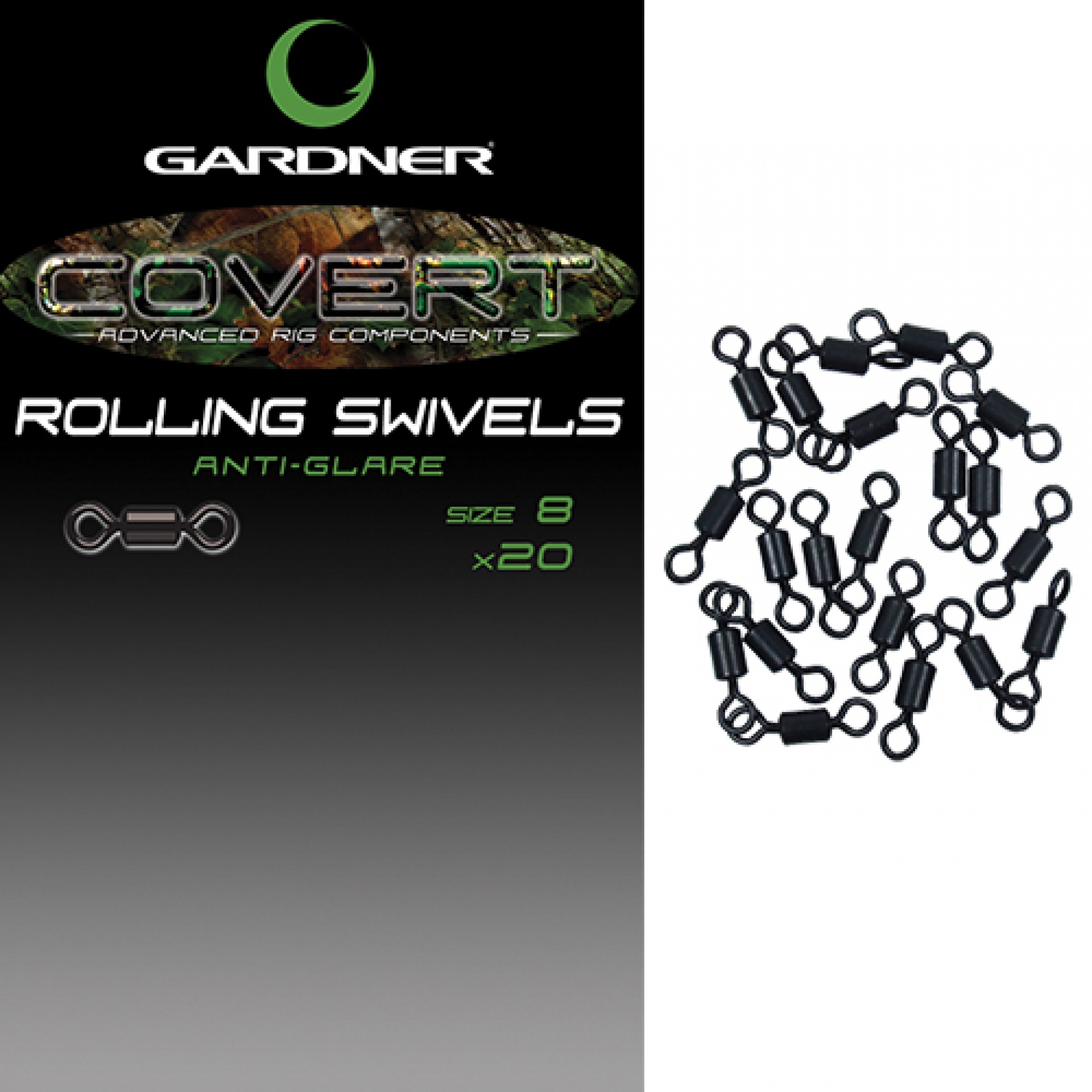Gardner Covert Rolling Swivels 8