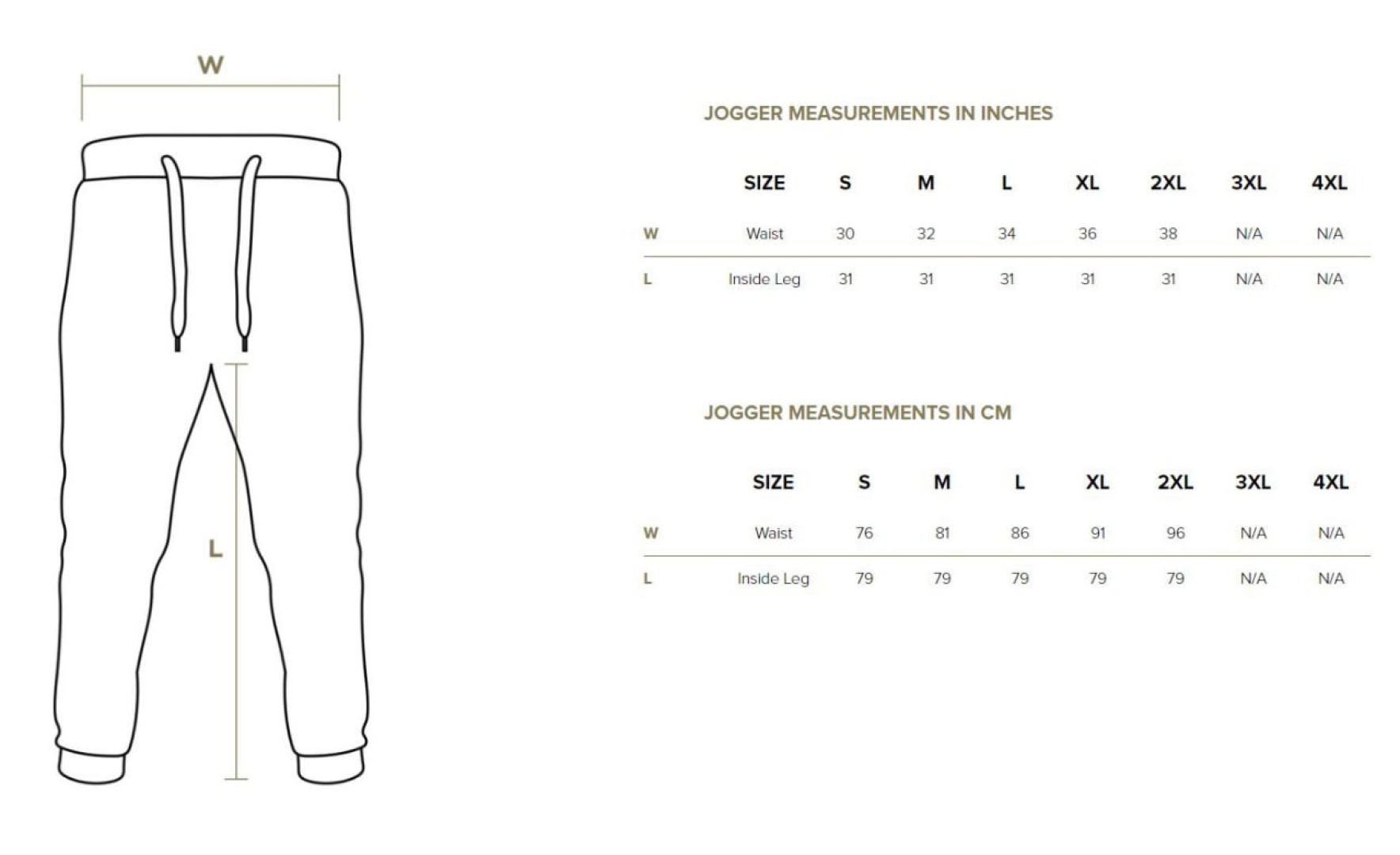 KUMU Cocoon Joggers Khaki