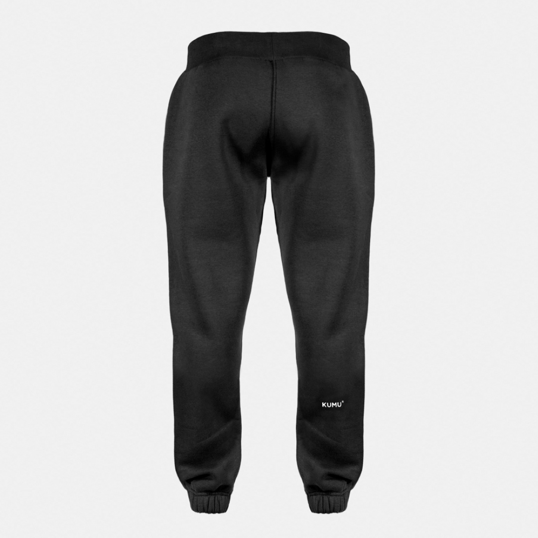 KUMU Cocoon Joggers Black