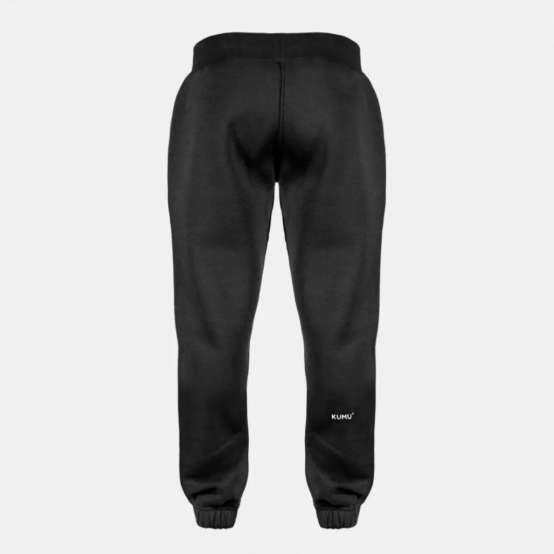 KUMU Cocoon Joggers Black
