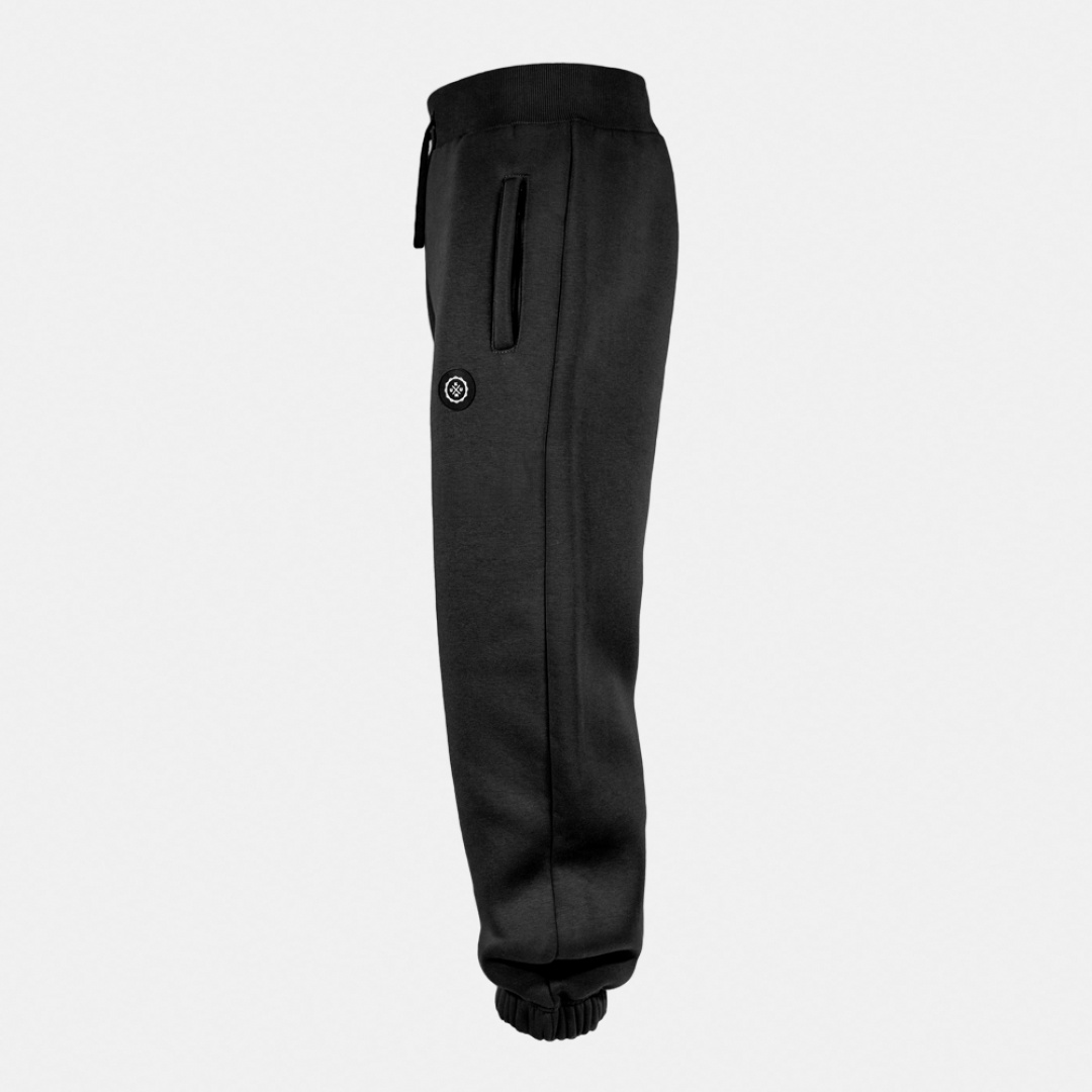 KUMU Cocoon Joggers Black