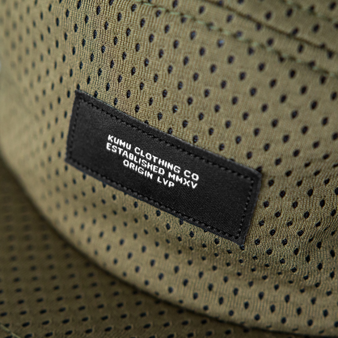 KUMU Freeflow 5 Panel Cap Khaki