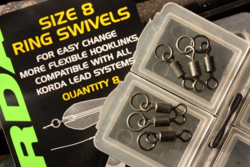 Korda Ring Swivels Size 8 