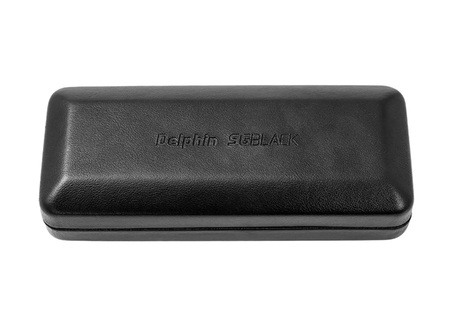 Delphin SG BLACK Polarized Sunglasses Orange Lenses