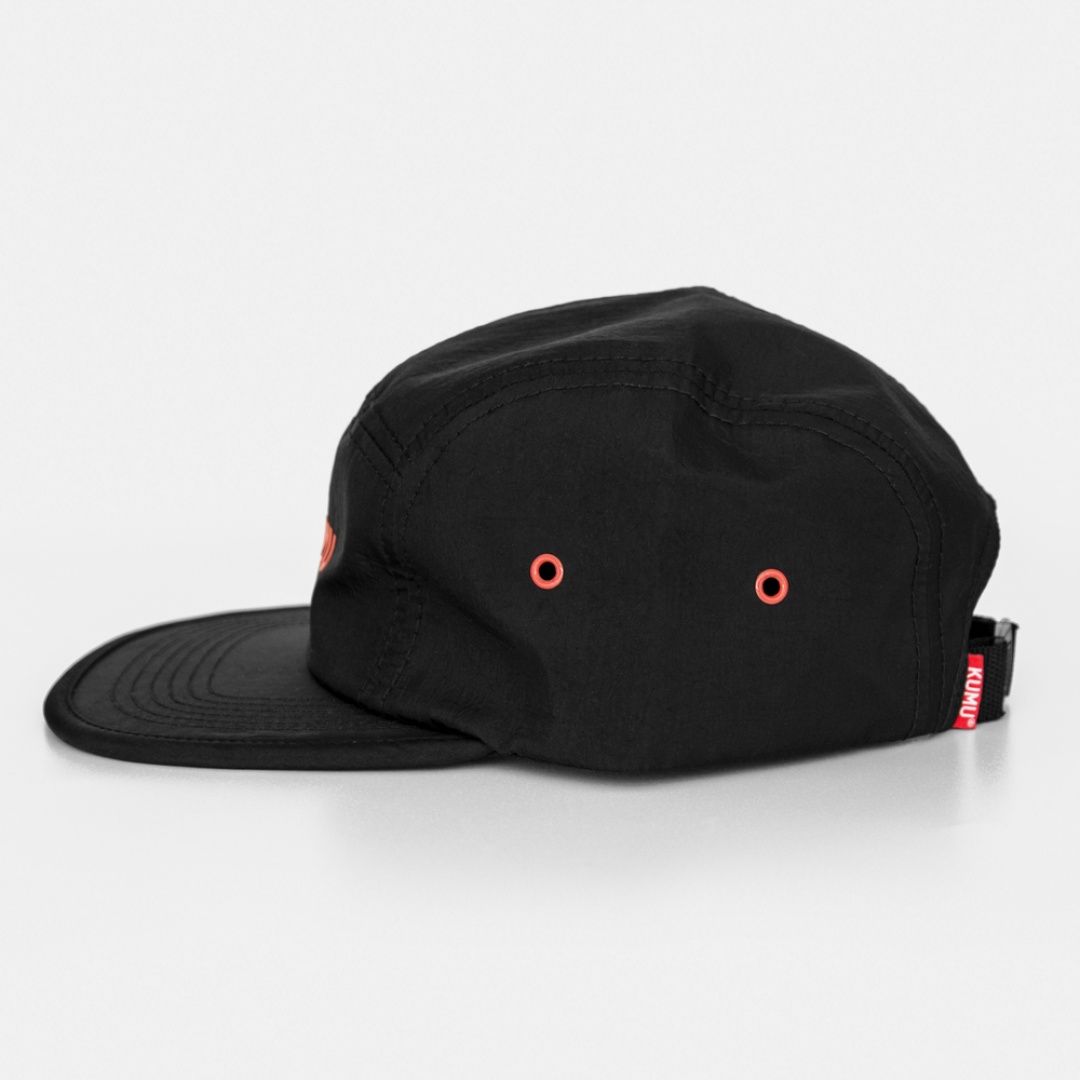 KUMU Brazen 5 Panel Cap Black