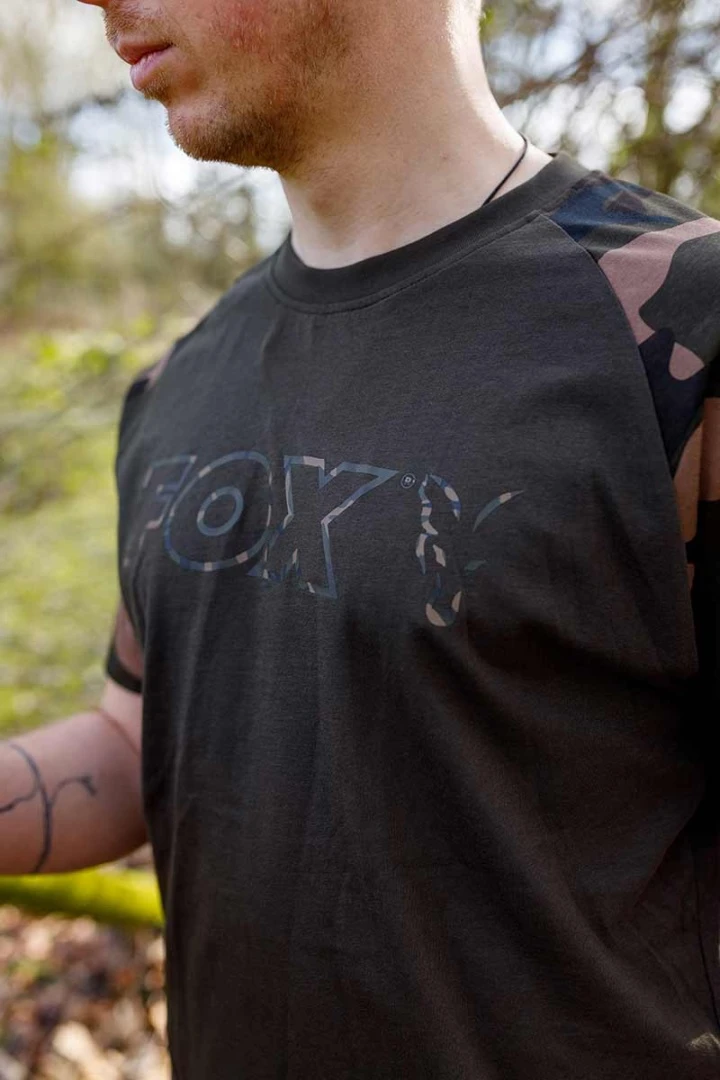 Fox Khaki / Camo Outline T-Shirt