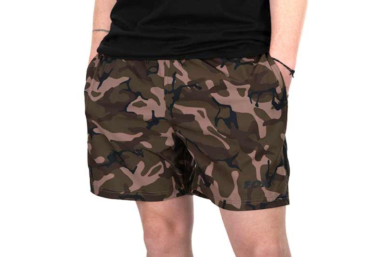 Fox Black/Camo LW Swim Shorts