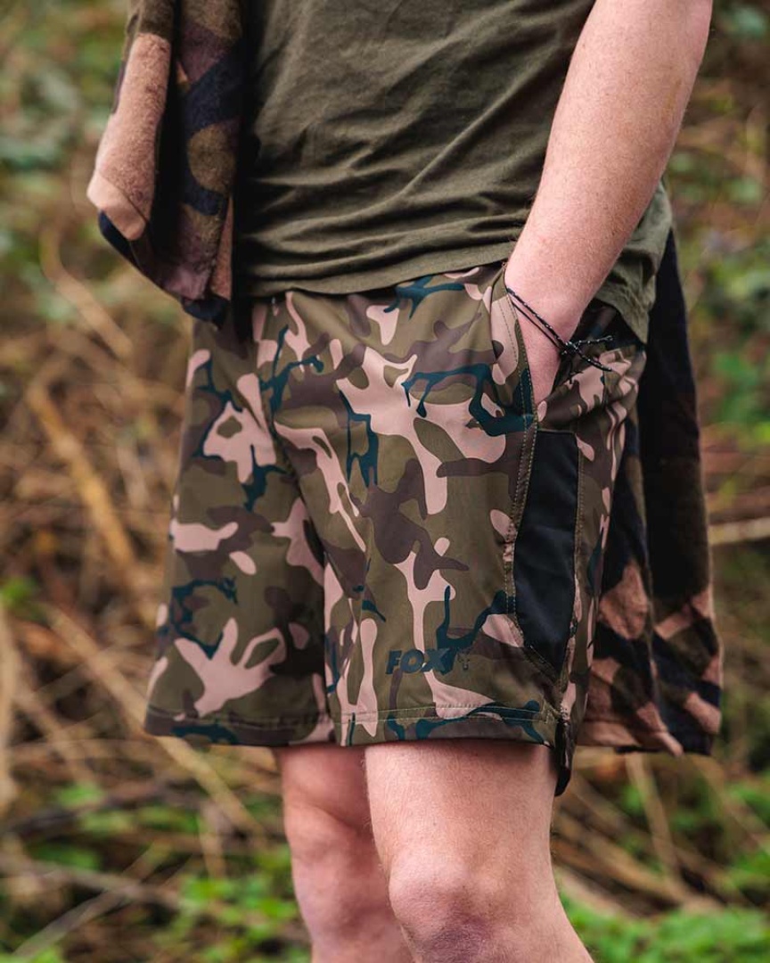 Fox Black/Camo LW Swim Shorts