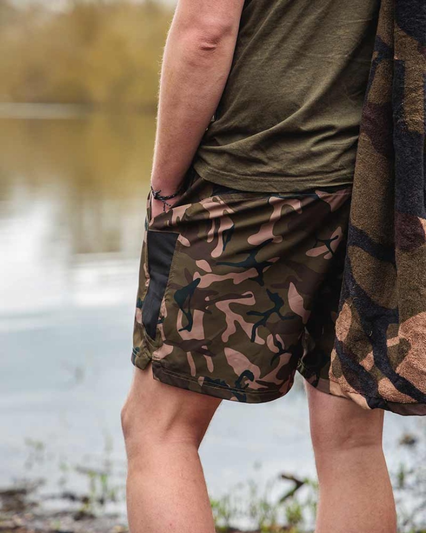 Fox Black/Camo LW Swim Shorts