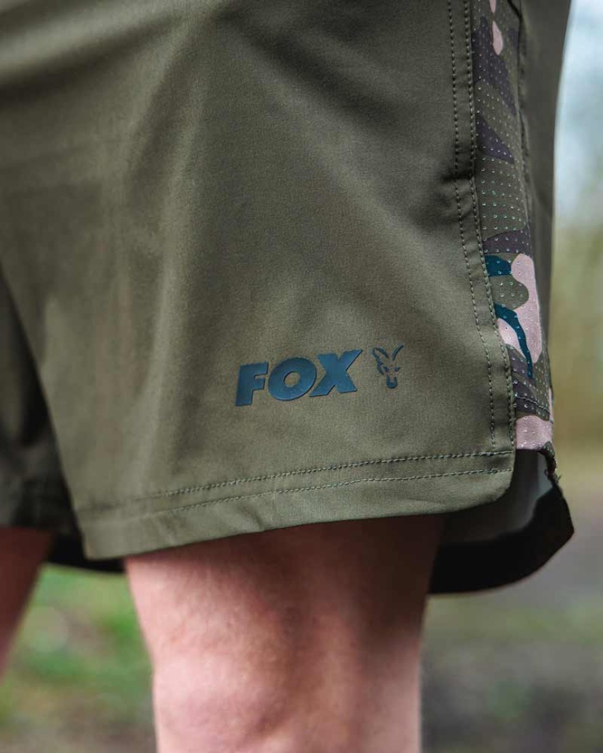 Fox Khaki/Camo LW Swim Shorts