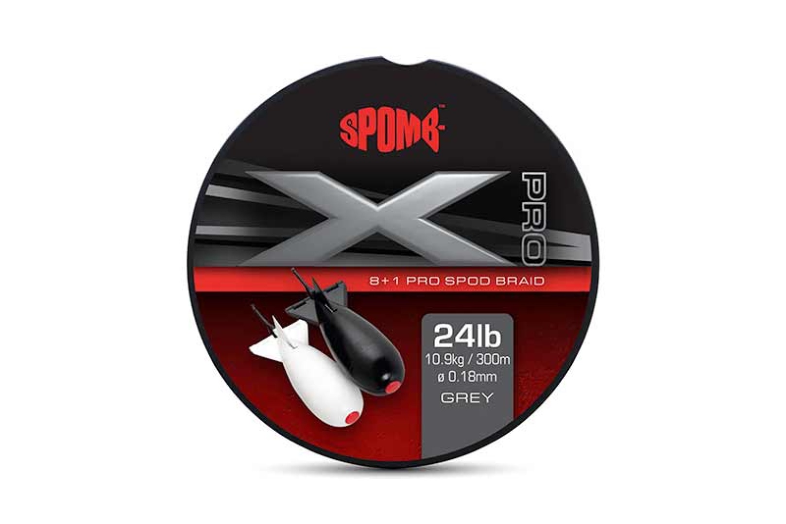  Spomb X Pro Braid Grey 8+1