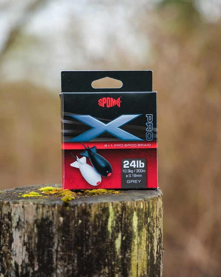 Spomb X Pro Braid Grey 8+1