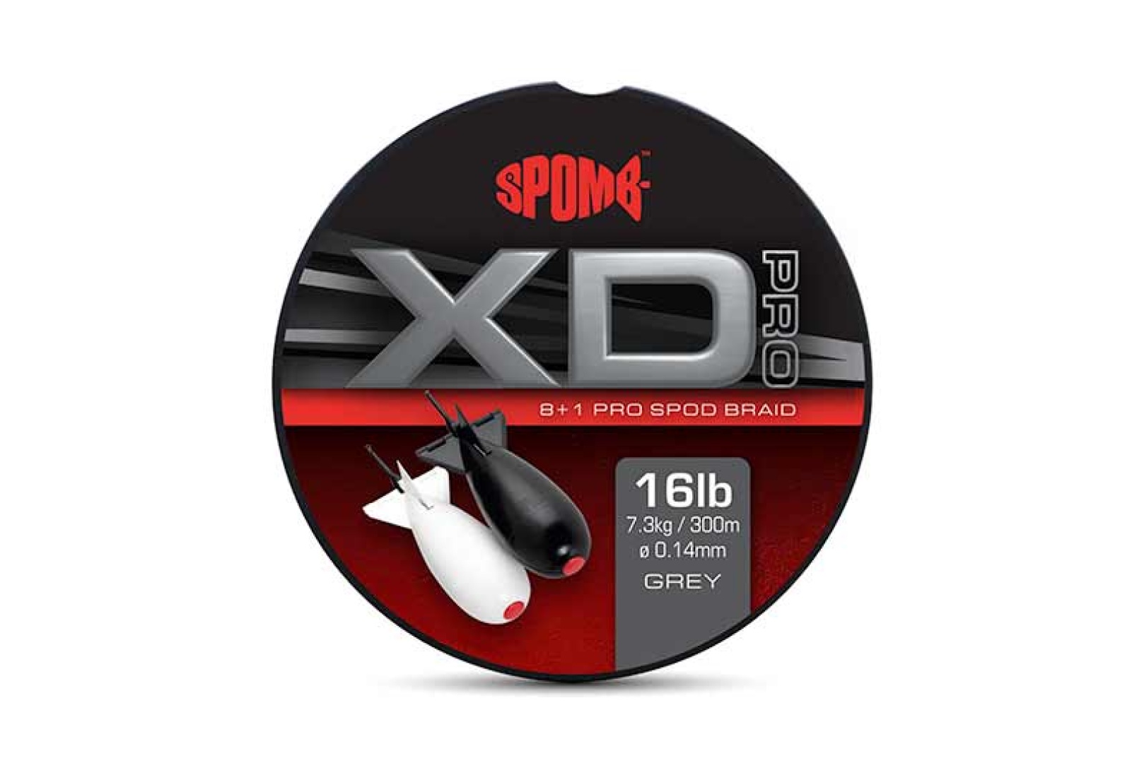  Spomb XD Pro Braid Grey 8+1