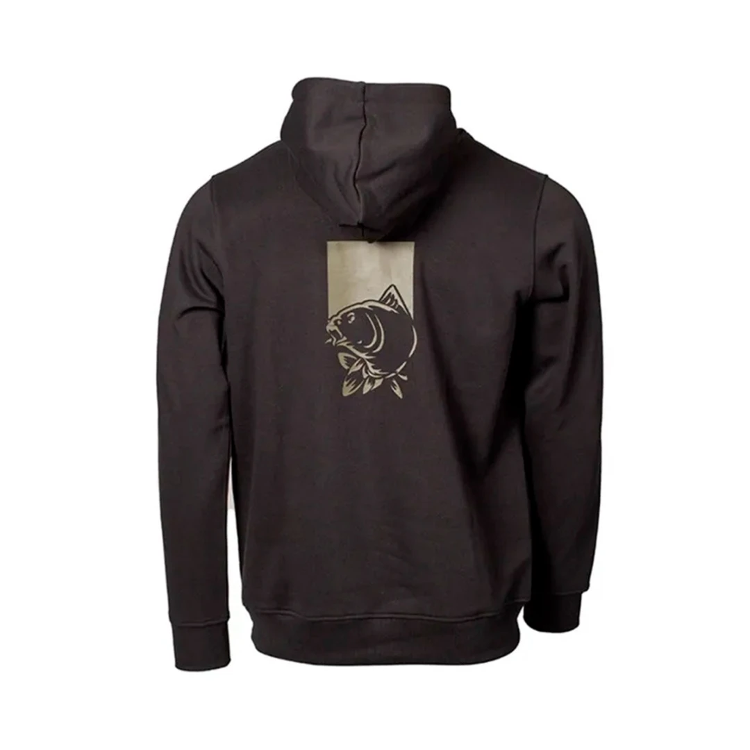 Nash Make It Happen Hoody Fish Logo - Black