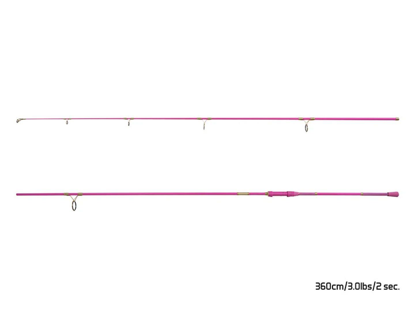 Delphin QUEEN Candy Carp Rod (2 sec.)