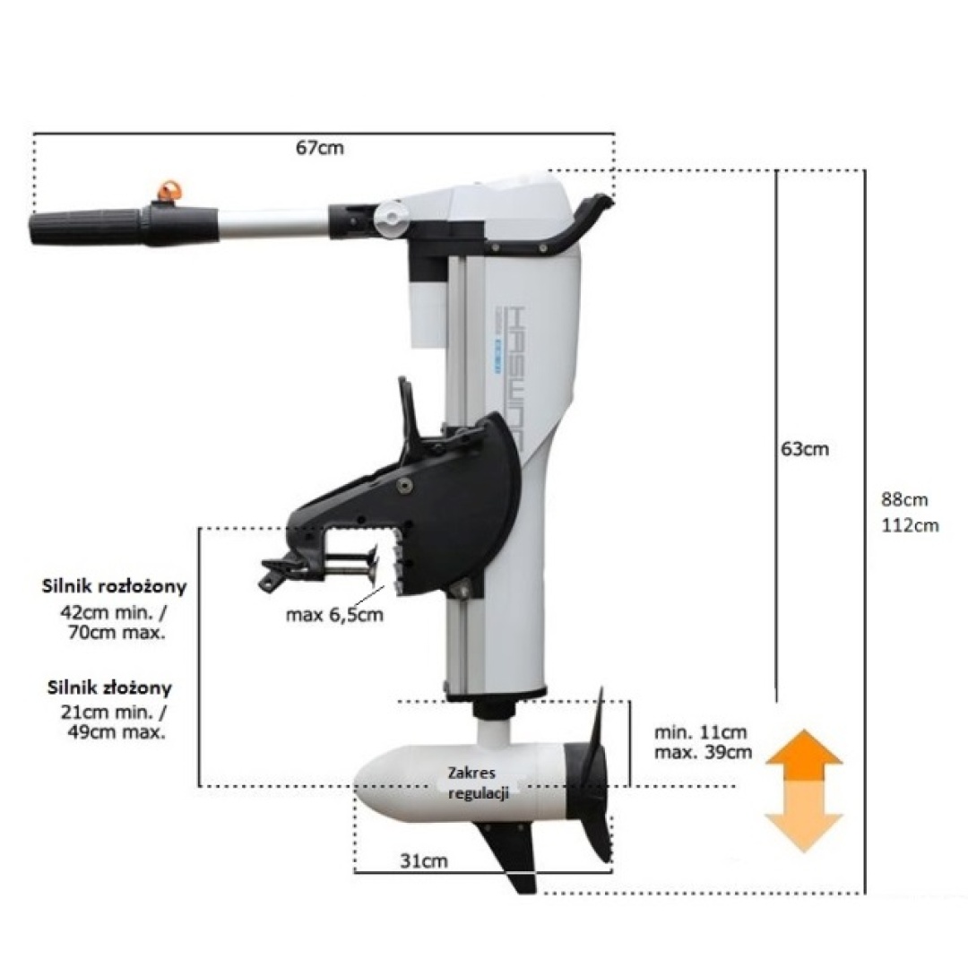 Haswing Comax N55 - Elektromotor