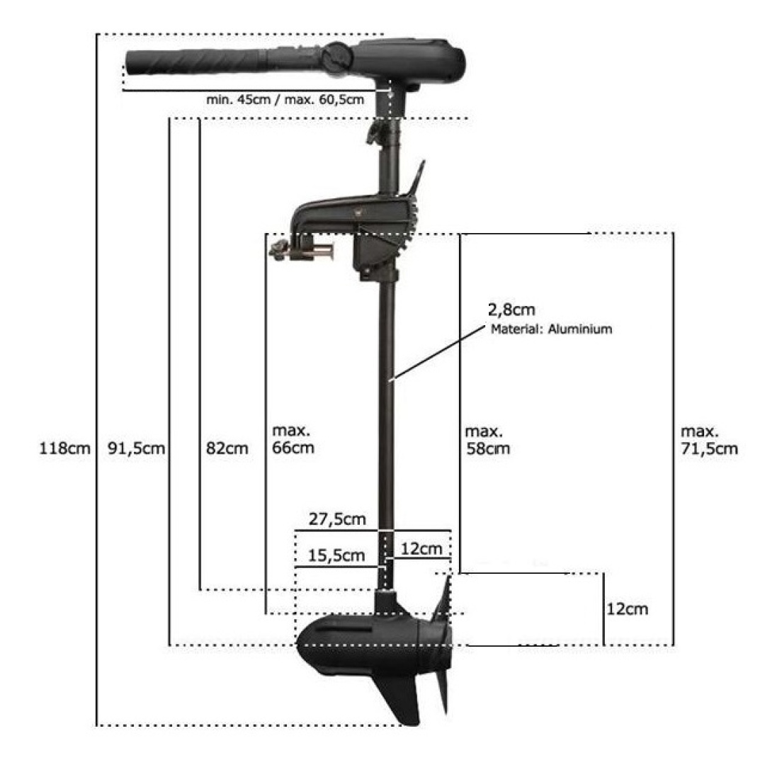 Haswing PROTRUAR 2.0S - Elektrischer Motor