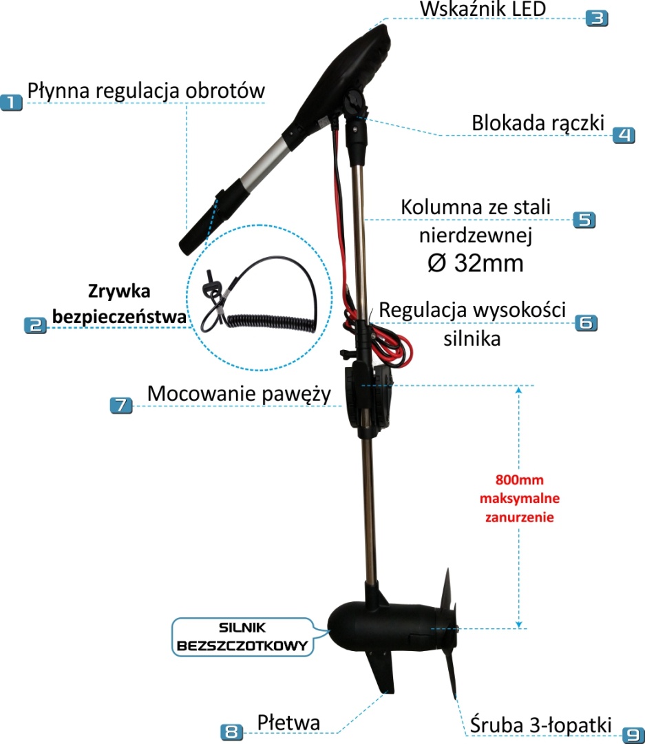 Haswing PROTRUAR 4.0G - Elektromotor