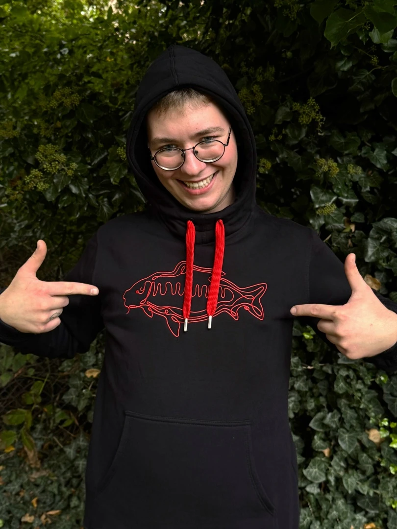 Carp Fishing Poland Hoodie Lampas
