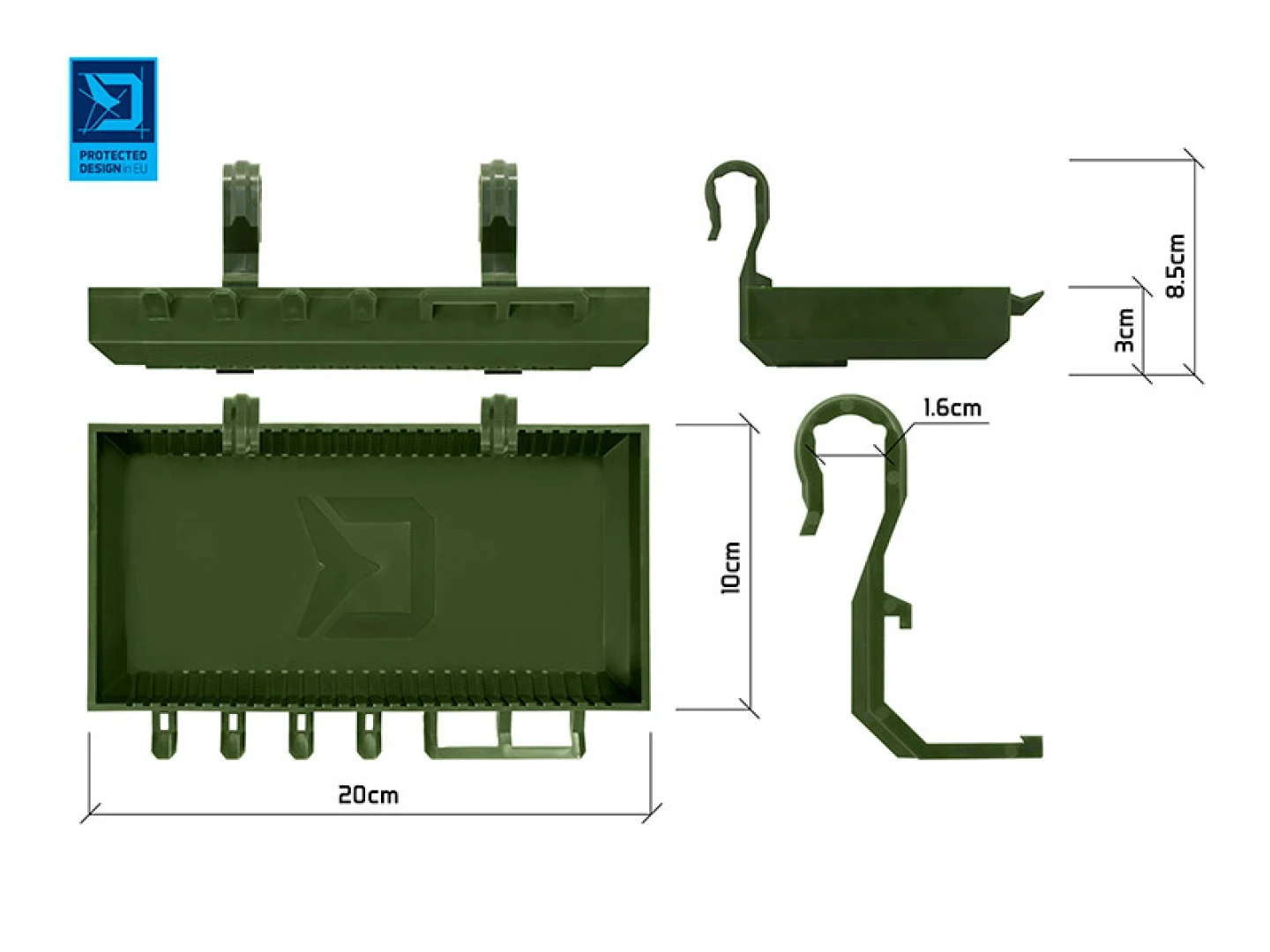 Delphin Rodpod Shelf ShelfPOD