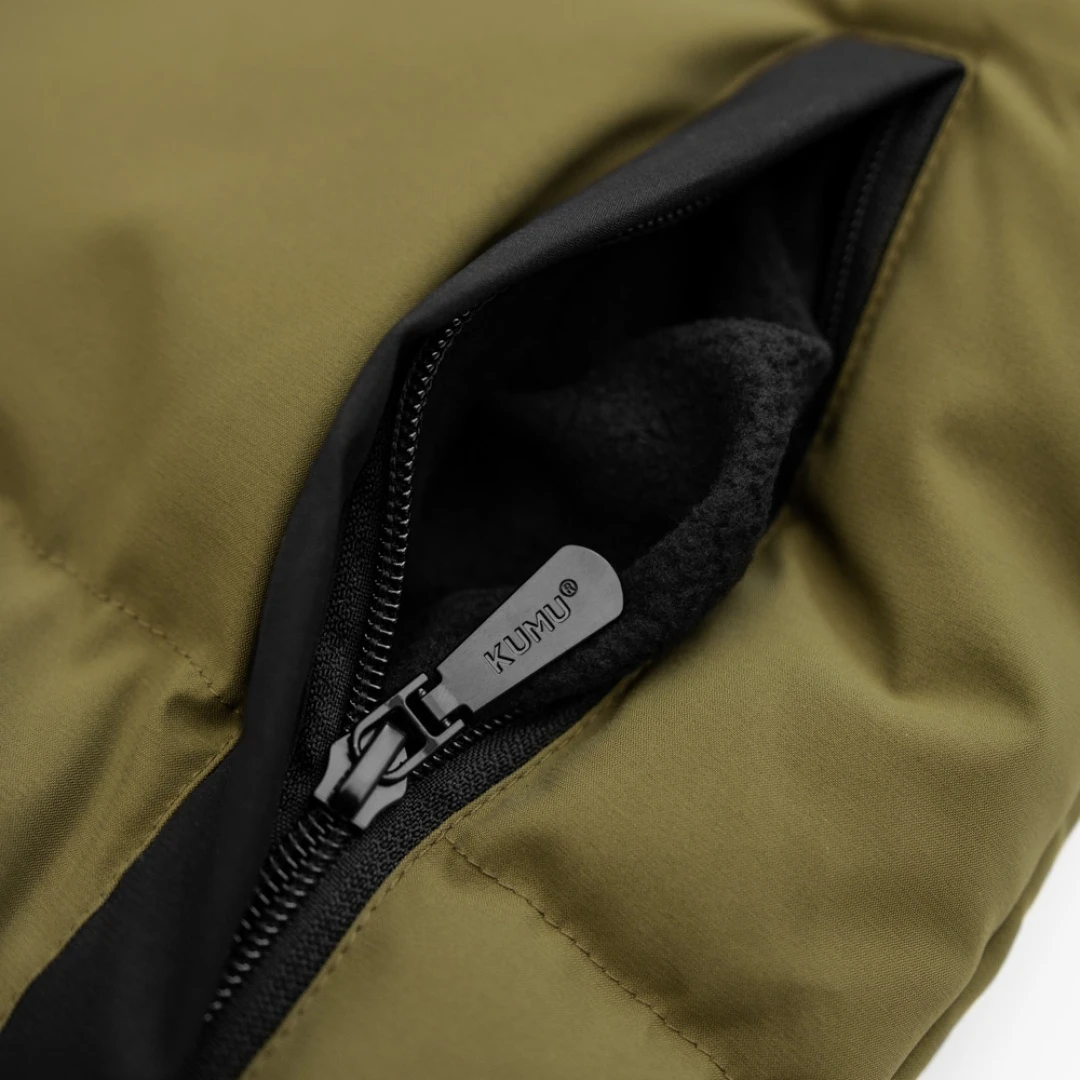 KUMU Capsule Gilet Khaki