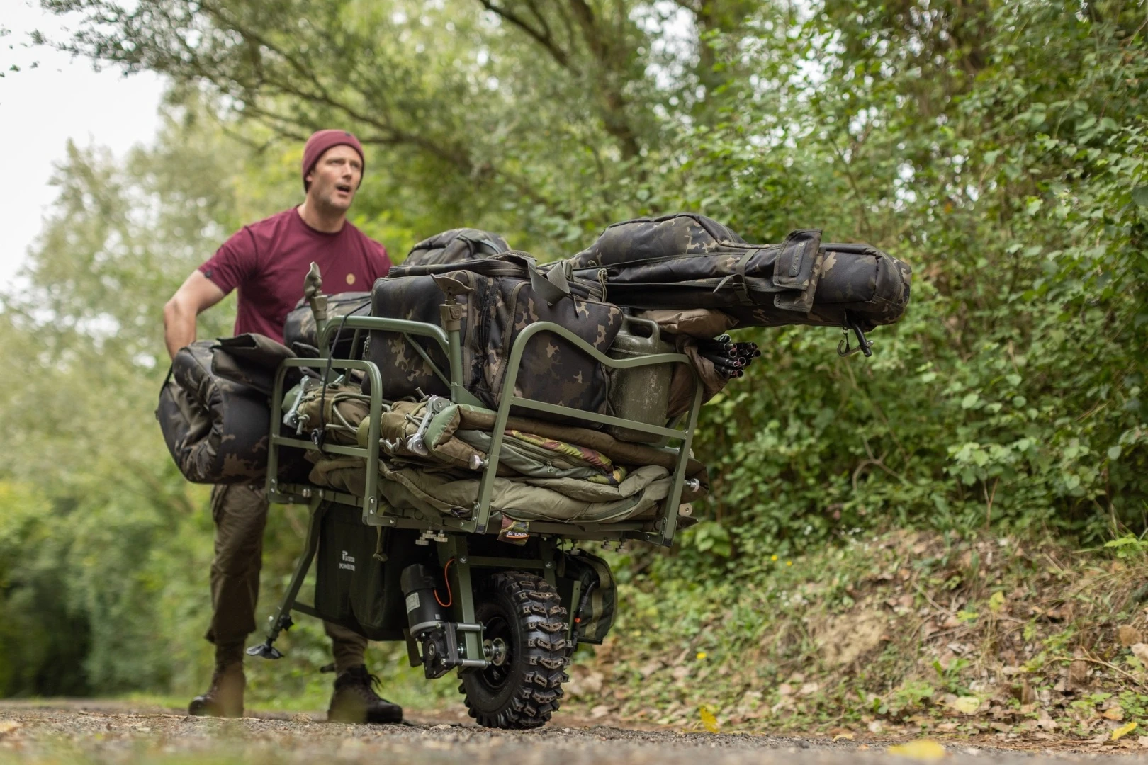 Korda Compac 5 Rod Holdall 13ft Dark Kamo - SIN EMBALAJE ORIGINAL