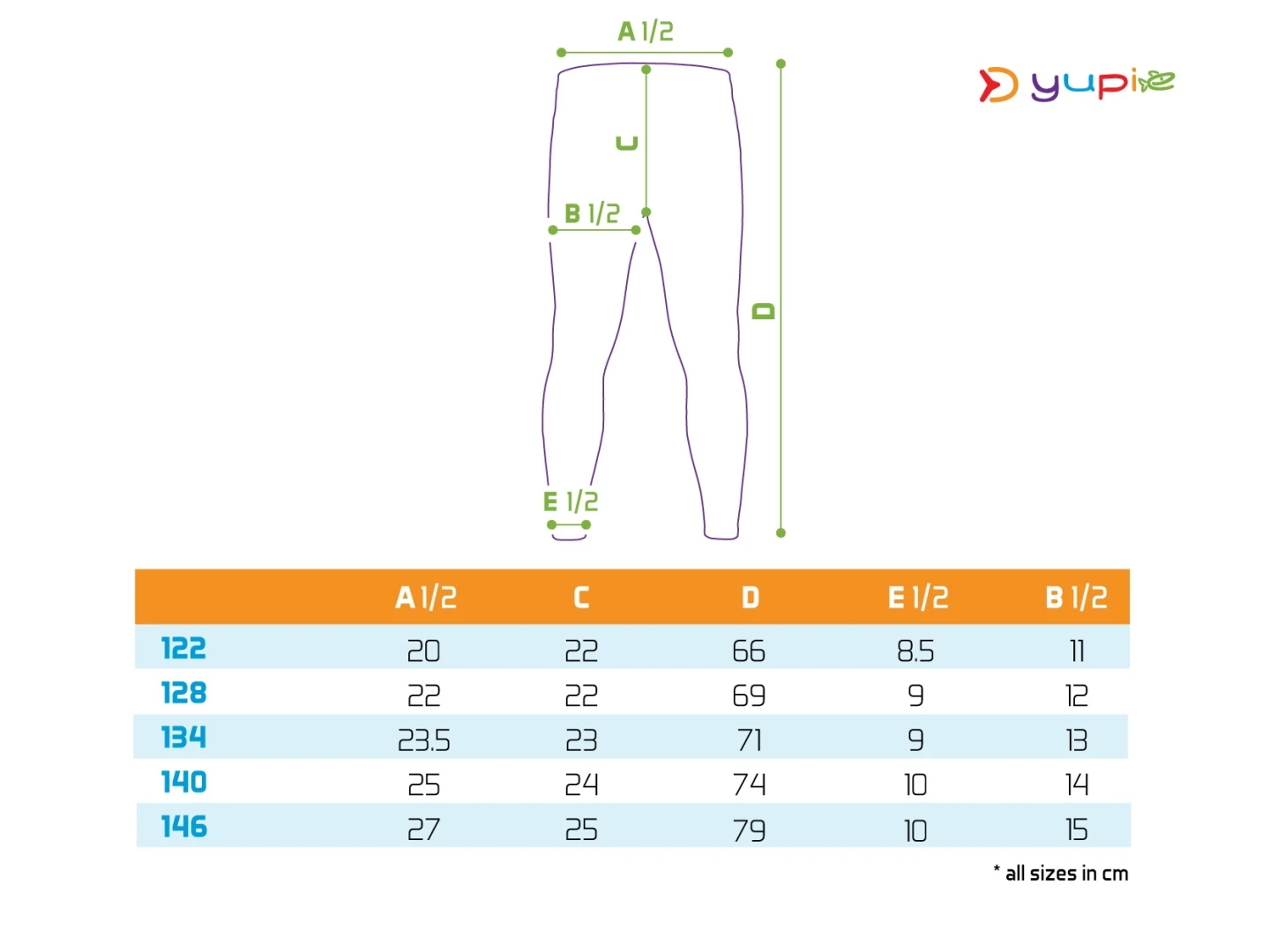 Delphin YUPIE Kids Thermal Underwear Top + Bottoms