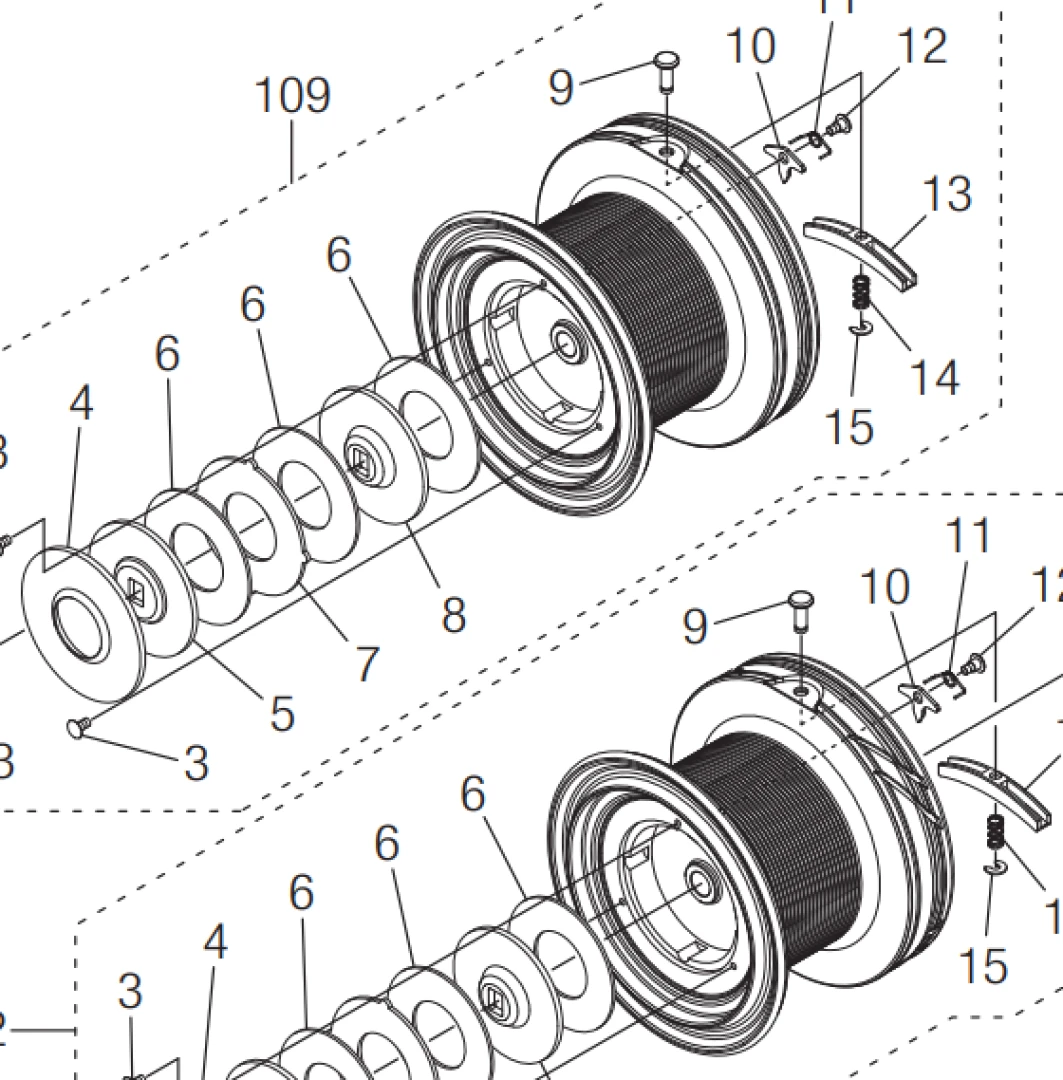 Shimano Ultegra XR 14000 XSD - Spare Spool - (verze AE)