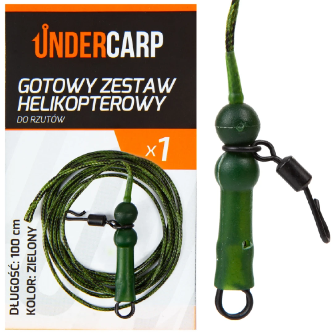 UnderCarp - Set Completo Carpfishing Elicottero Pronto per il Lancio