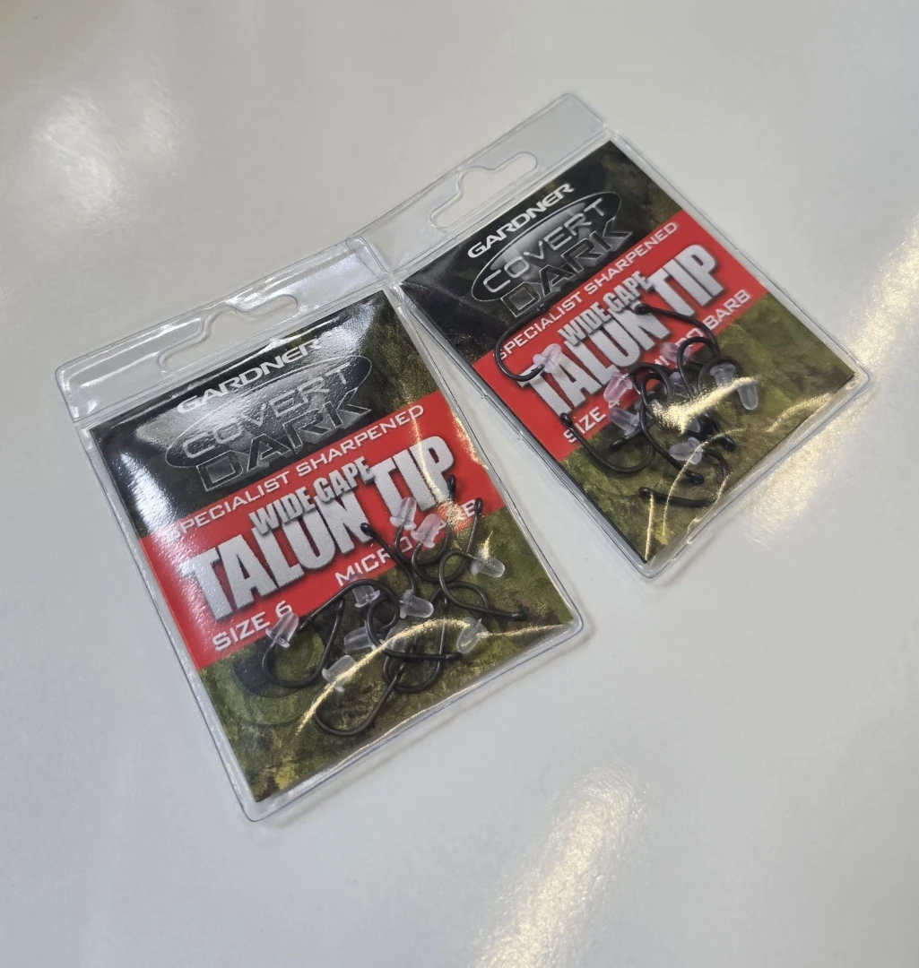 Gardner Wide Gape Talon Tip Hooks - Hand Sharpened
