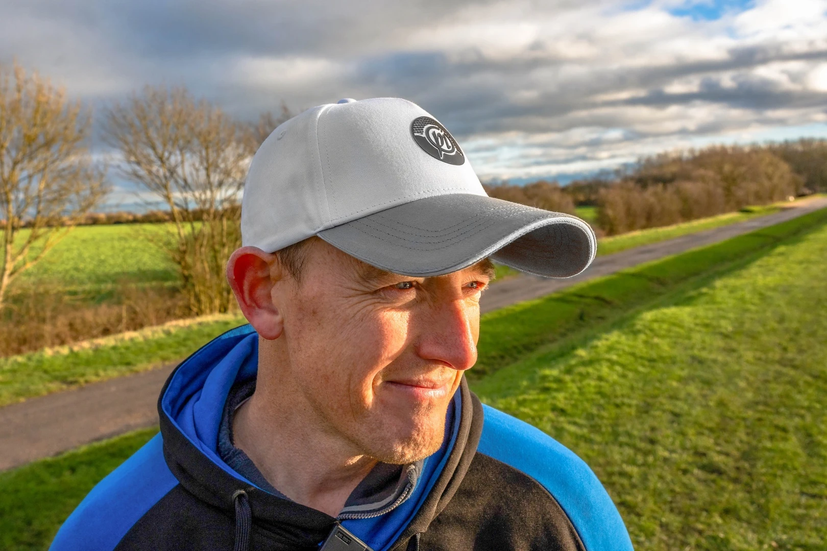 Preston Innovations White PI Logo Cap