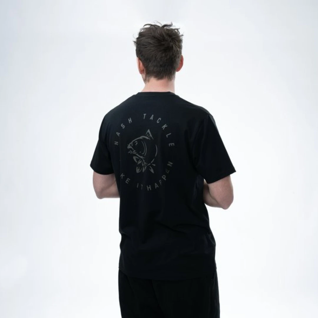 Nash Make It Happen Carp Logo T Shirt - Black