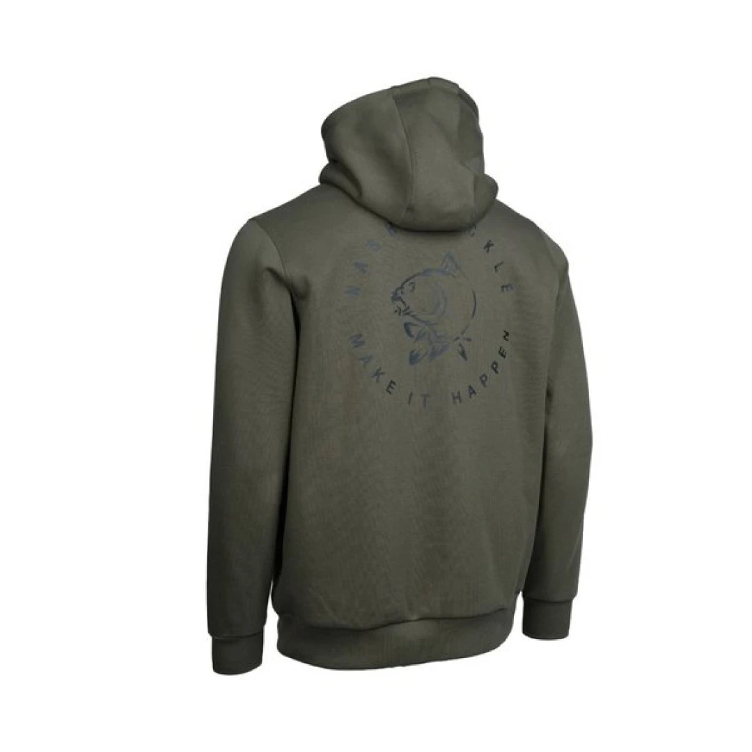 Nash Make It Happen Carp Logo Hoody - Green
