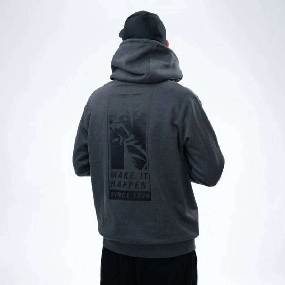 Nash Make It Happen Since 1978 Hoody - Grey Marl