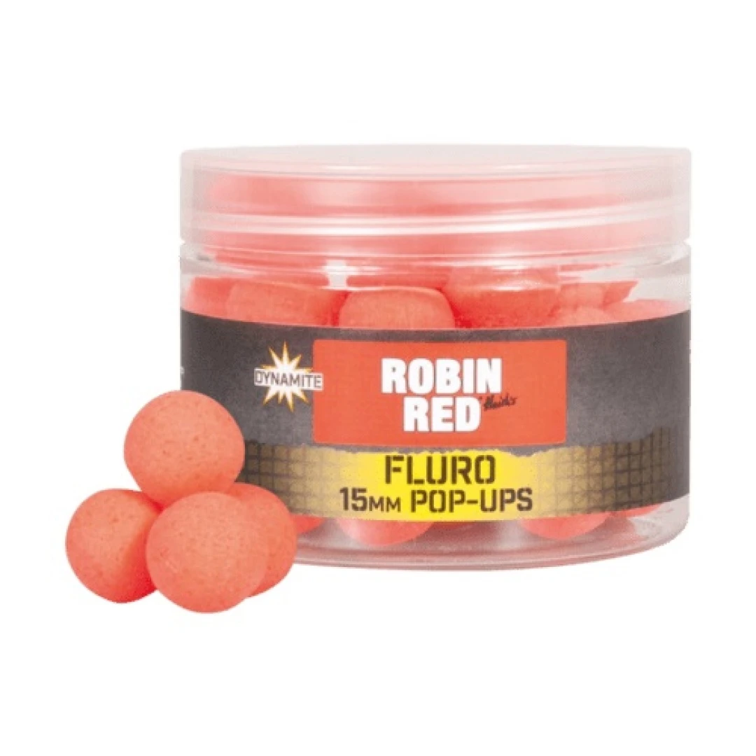 DynamiteBaits Robin Red Fluro Pop-Ups 15mm