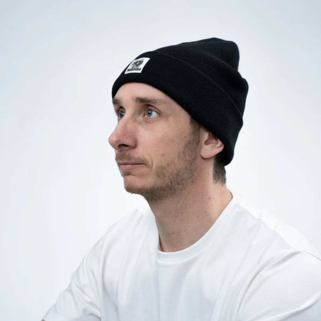Nash Make it Happen Badge Beanie Hat - Black