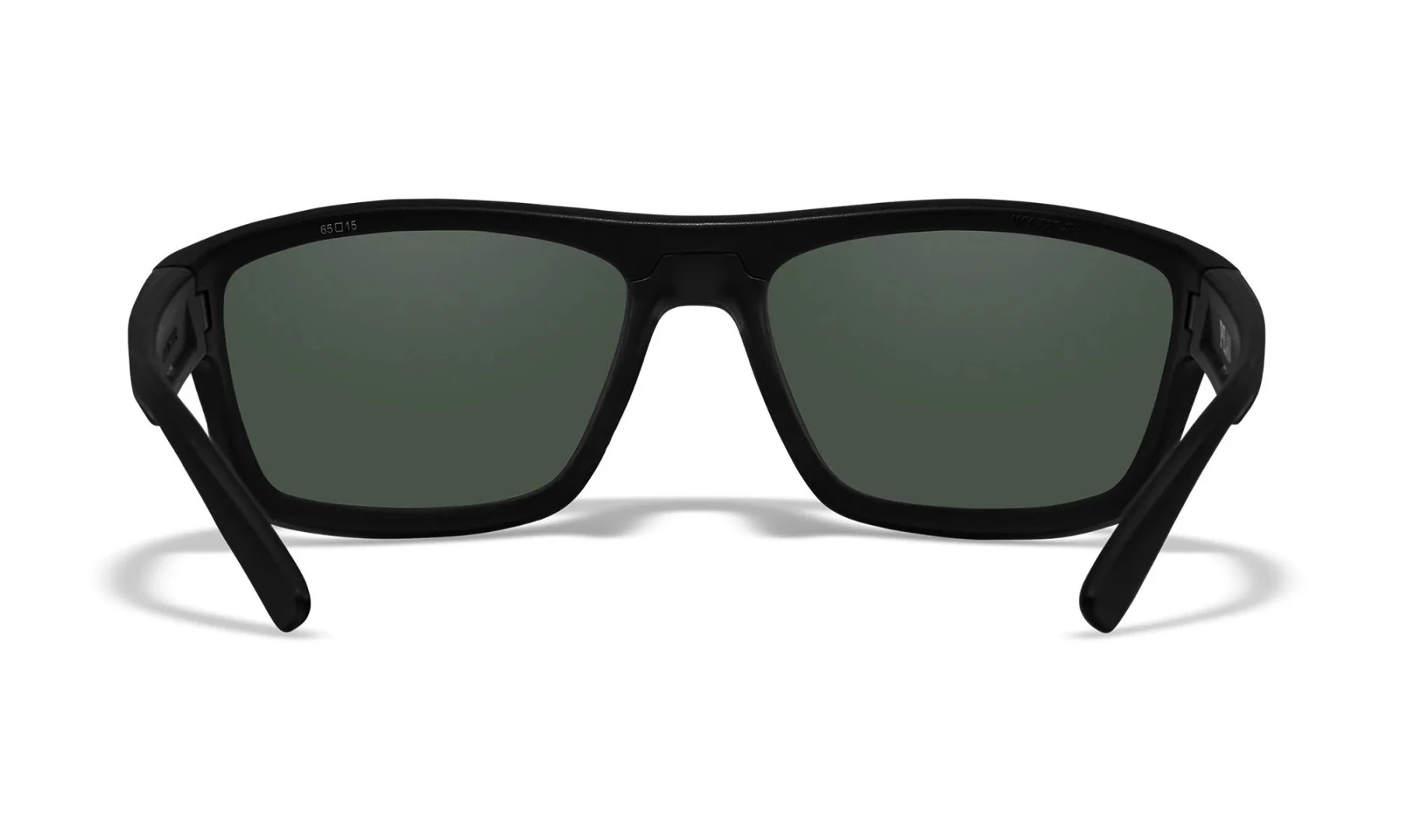 WileyX PEAK Captivate Polarized Blue Mirror Grey Matte Black Frame XL
