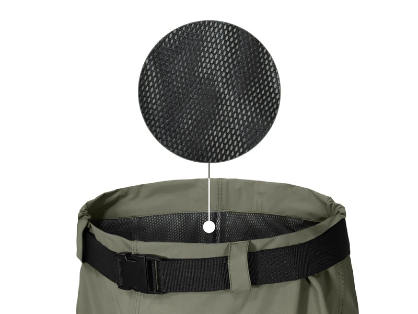 Delphin HRON Waist Waders