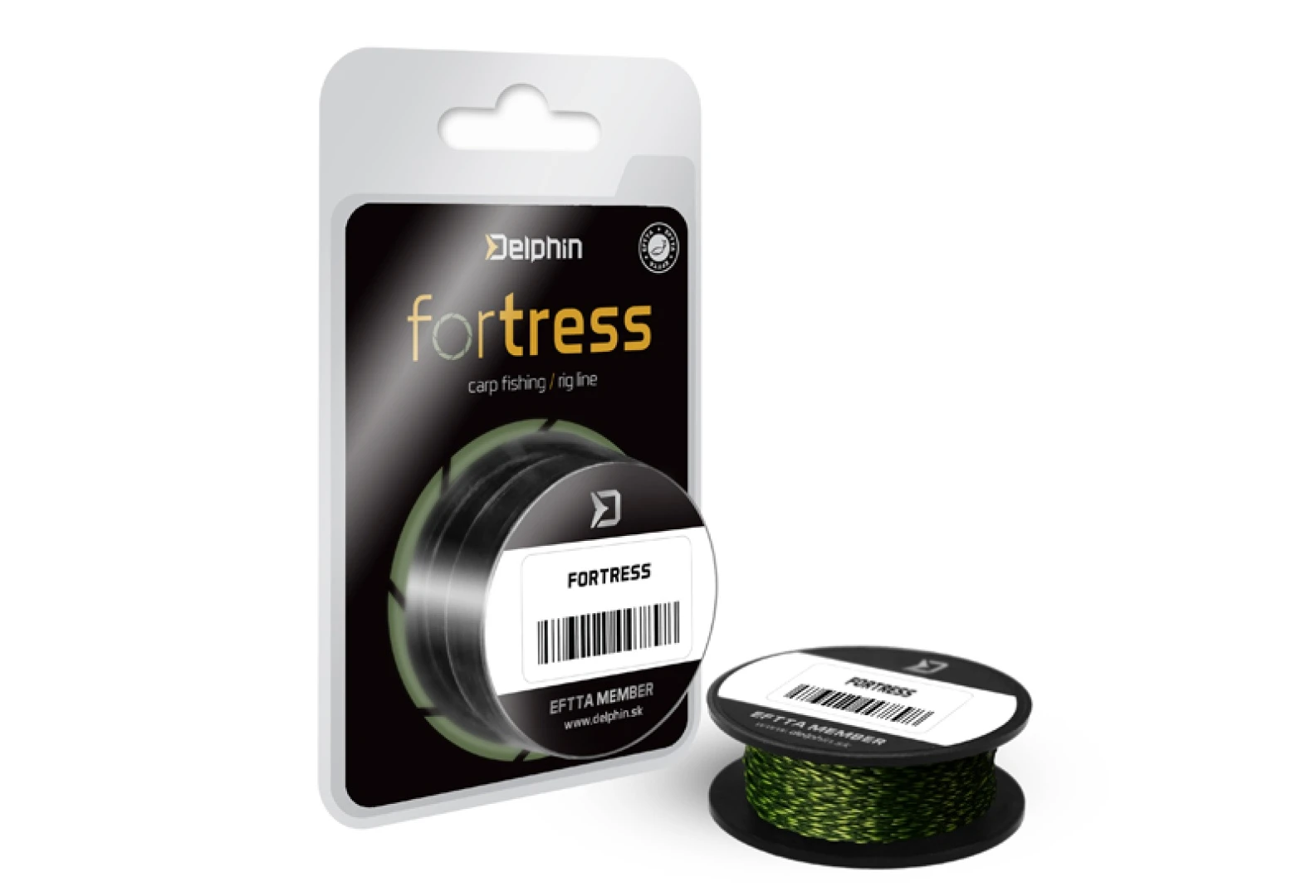 Delphin FORTRESS Hookline - nero - verde