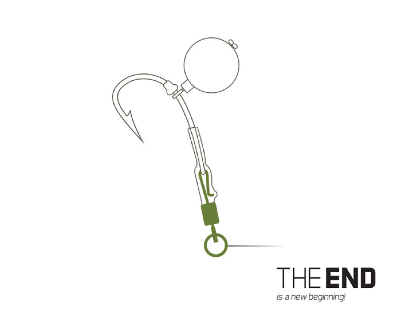 Delphin THE END Quick Swap Swivel with Ring