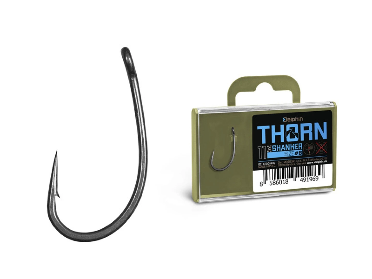 Delphin THORN Shanker Hooks