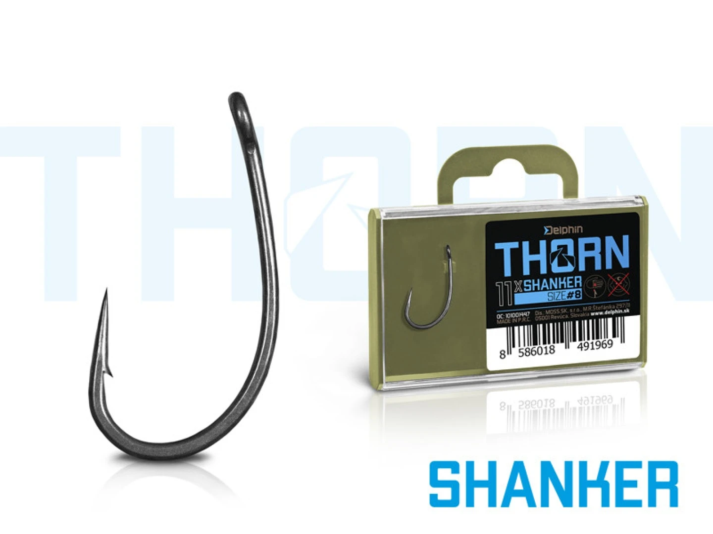 Delphin THORN Shanker Hooks
