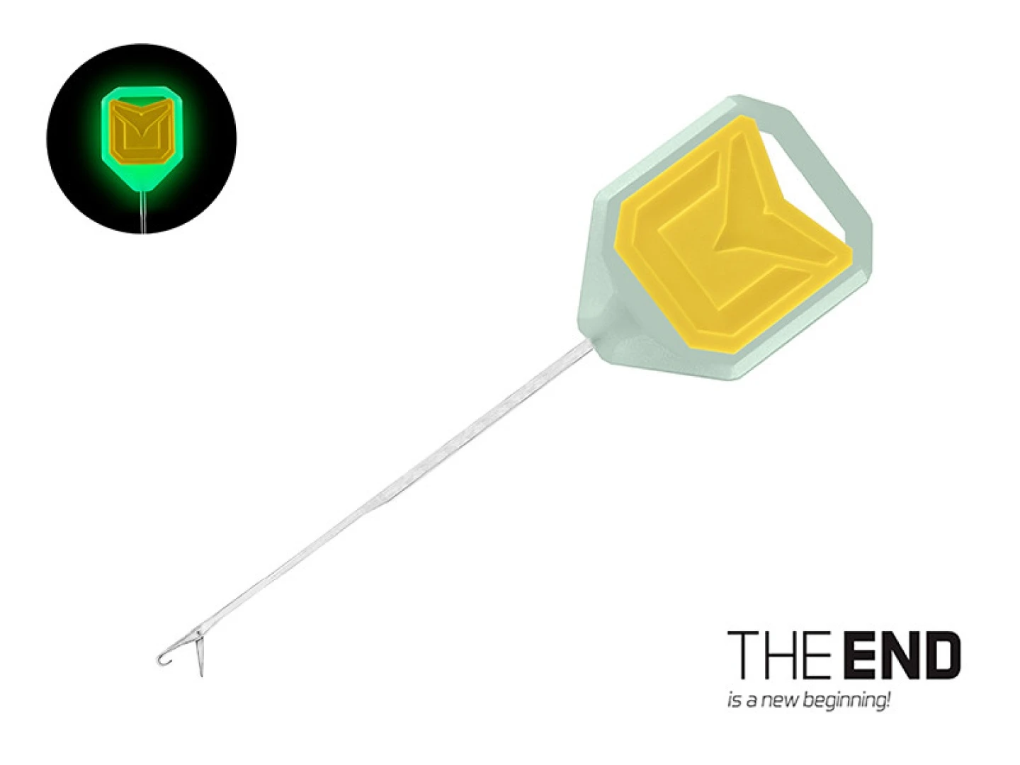 Delphin THE END GripX FluoHANDLE LEADCORE Needle