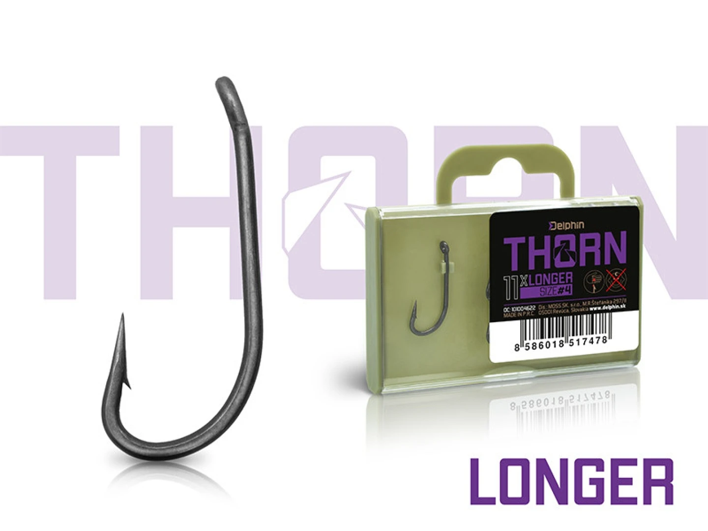 Delphin THORN Longer Hooks