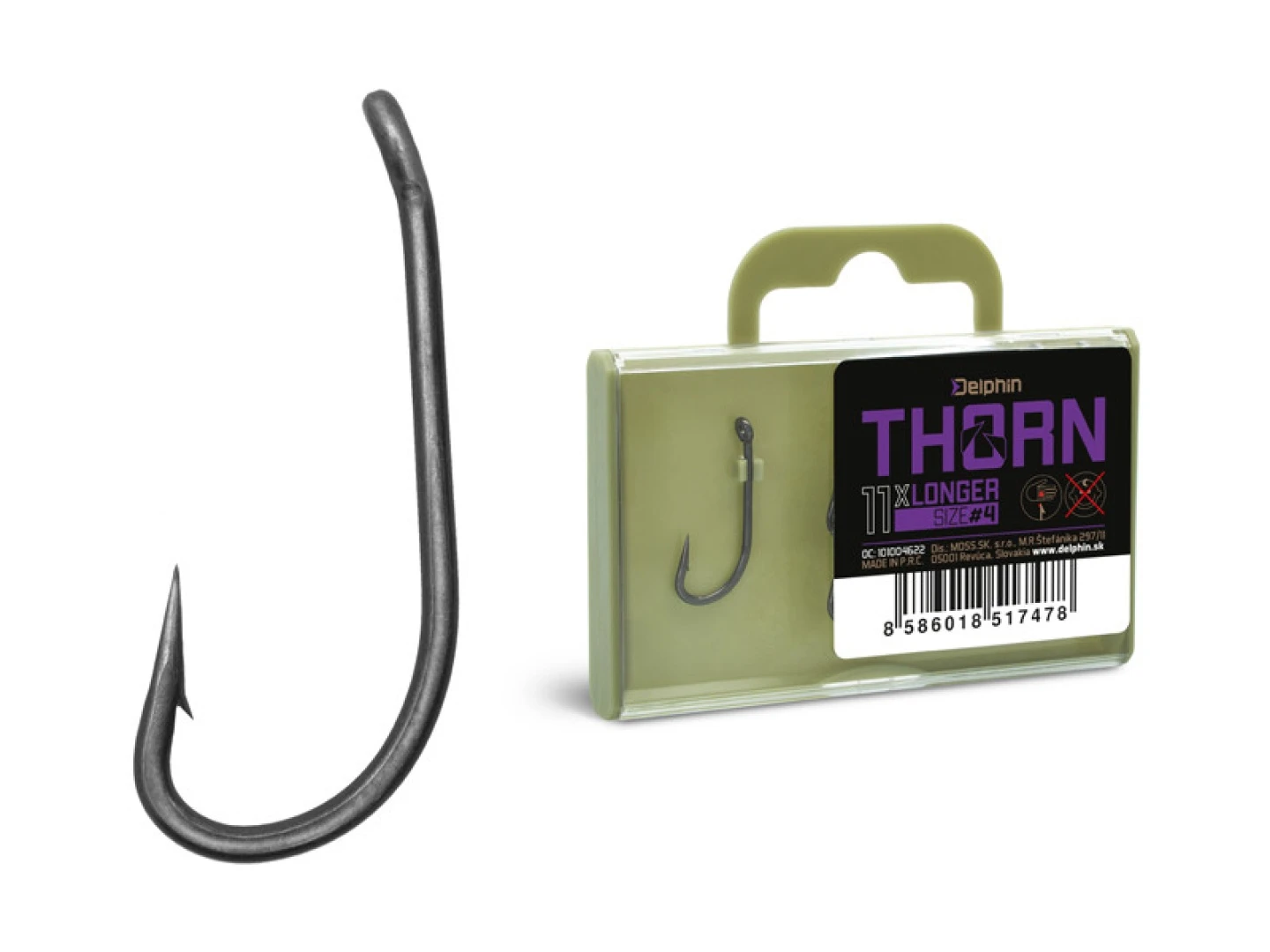 Delphin THORN Longer Hooks