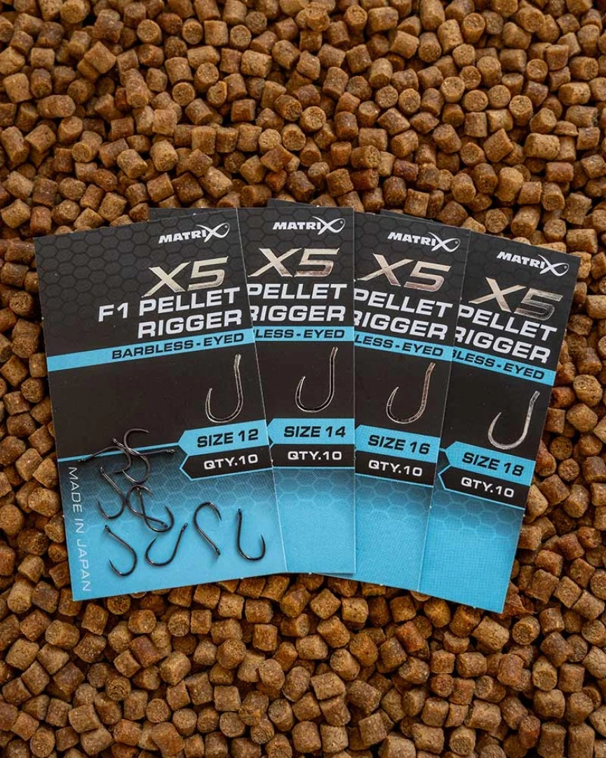 Matrix X5 F1 Pellet Rigger - Barbless