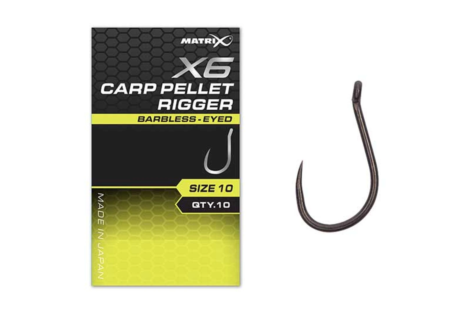 Matrix X6 Carp Pellet Rigger - Barbless