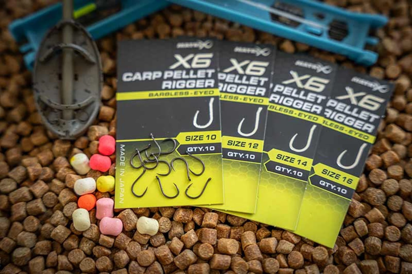 Matrix X6 Carp Pellet Rigger - Barbless