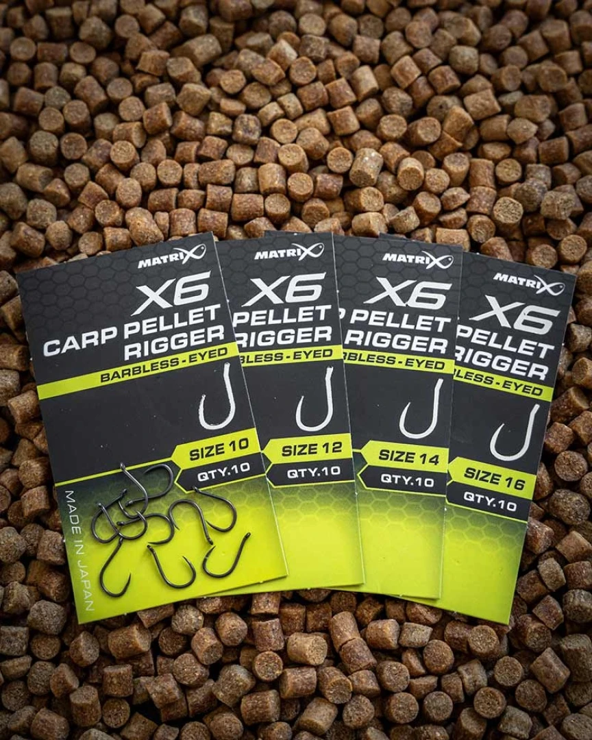 Matrix X6 Carp Pellet Rigger - Barbless